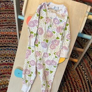 Hanna Andersson Floral Baby Pajamas
